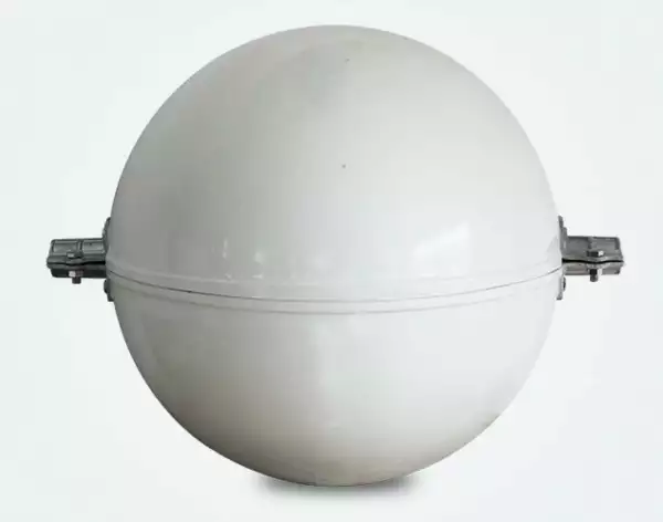ШМ-ИМАГ-300-27,5-Б - сигнальный шар-маркер для ЛЭП, 27,5 мм, 300 мм, белый